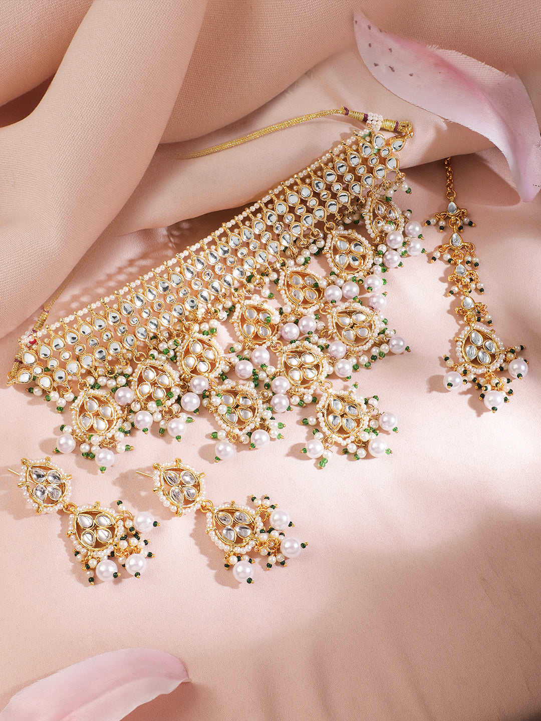 Royal Kundan Choker Necklace Set