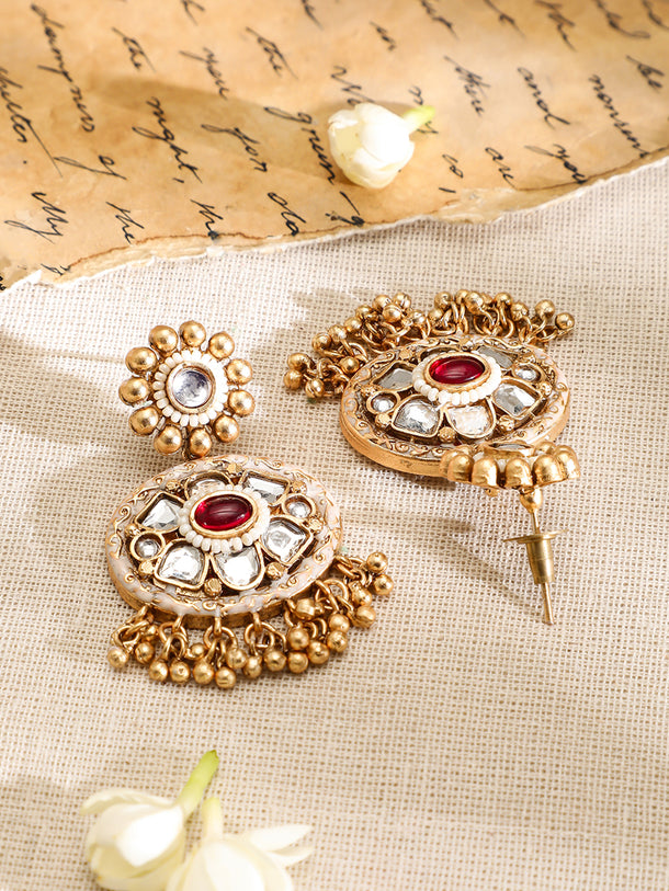 Mastercraft Rosy & Kundan Choker Set