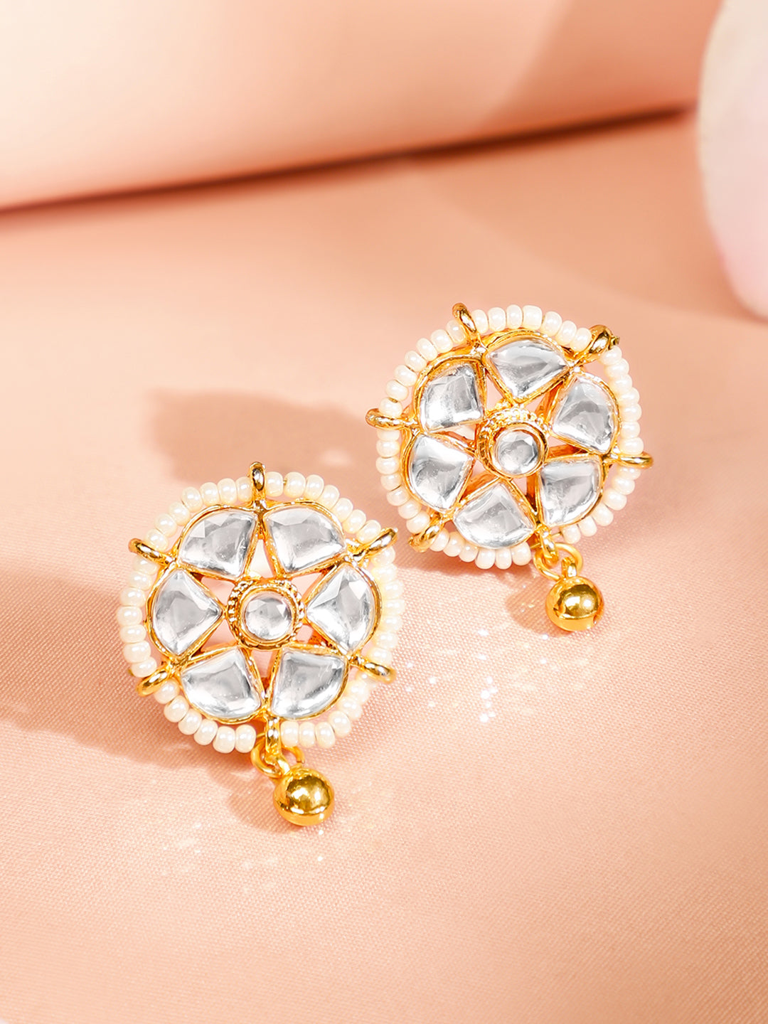 Classic White Kundan Choker Set