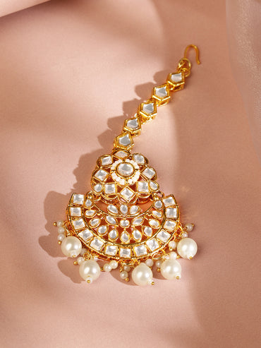 New Age Queen Kundan Necklace Set
