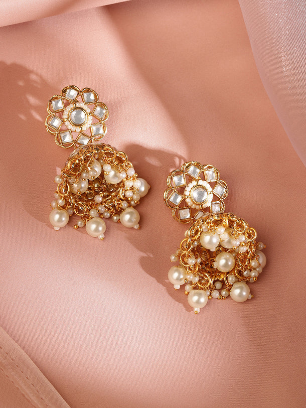 New Age Queen Kundan Necklace Set