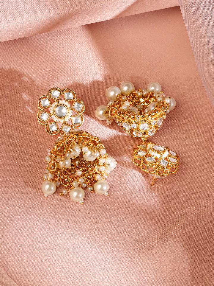 New Age Queen Kundan Necklace Set