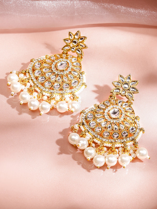 Whisper Between Kundan & Pearl Choker Set