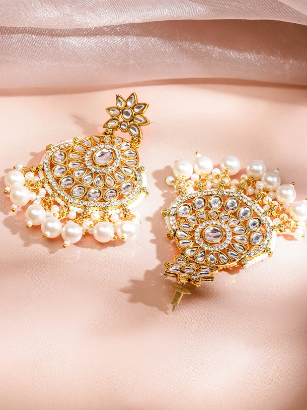 Whisper Between Kundan & Pearl Choker Set