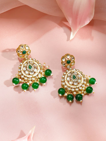 Royal Lustre in Green & White Choker Set