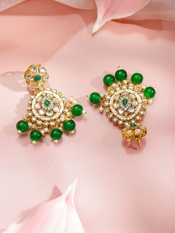 Royal Lustre in Green & White Choker Set