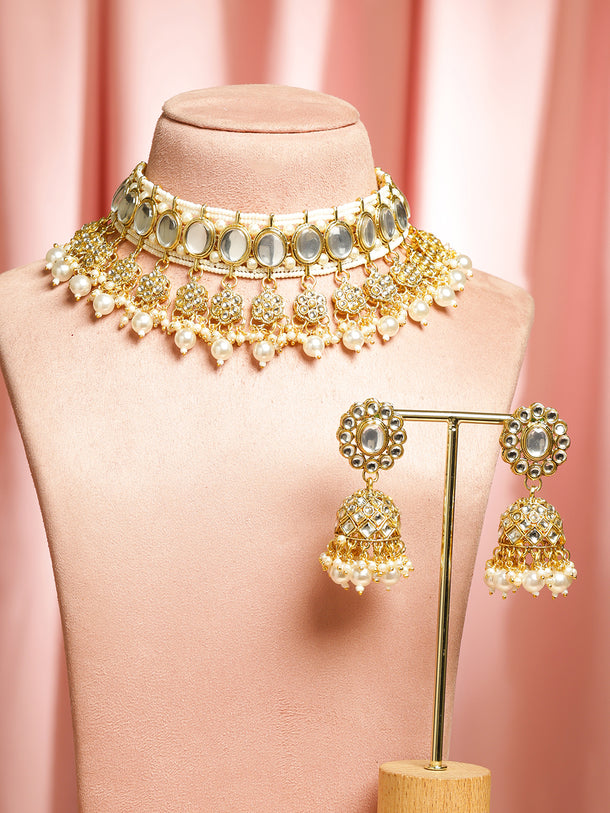 Golden Dawn of Kundan Necklace Set