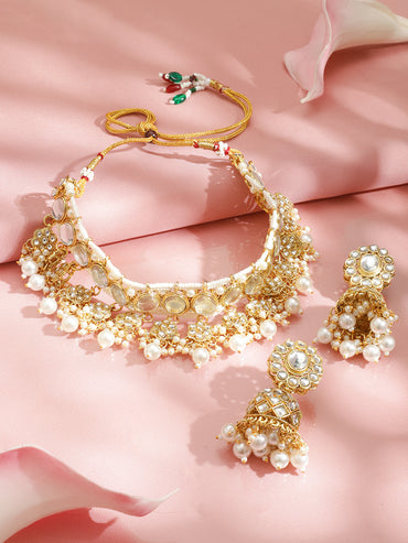 Golden Dawn of Kundan Necklace Set