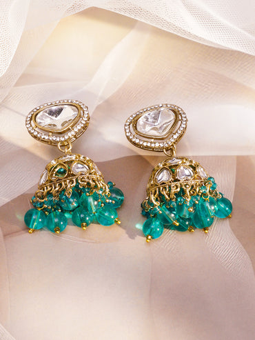 Turquoise Radiance Kundan Lux Choker Set