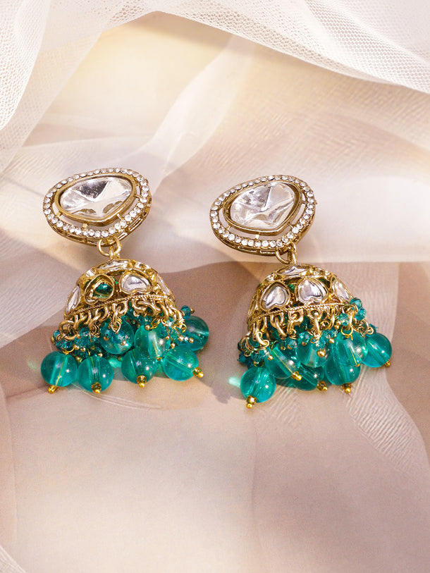 Turquoise Radiance Kundan Lux Choker Set