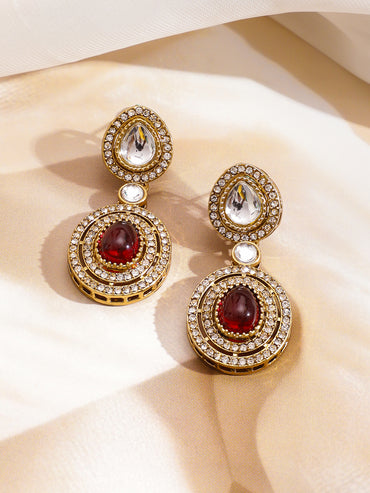 Majestic Kundan Necklace Set