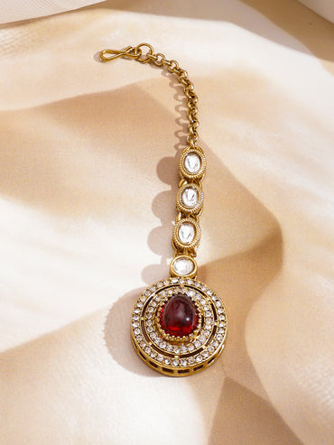 Majestic Kundan Necklace Set