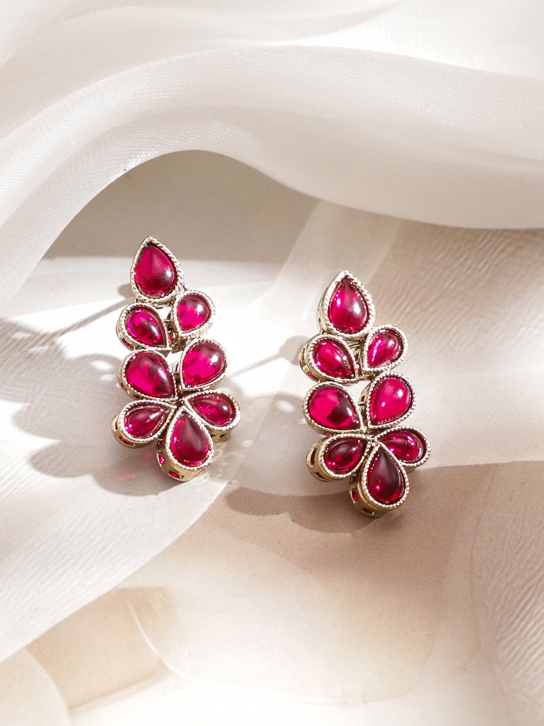 Ruby Pink Necklace Set