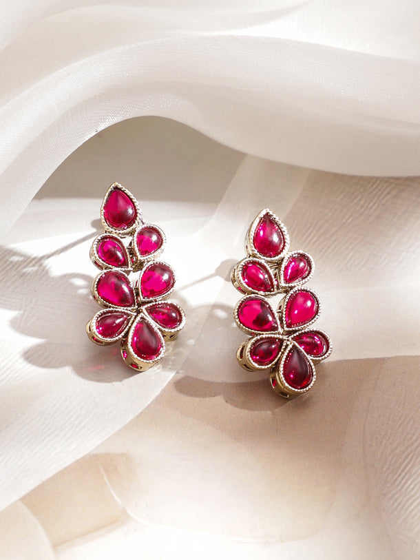 Ruby Pink Necklace Set