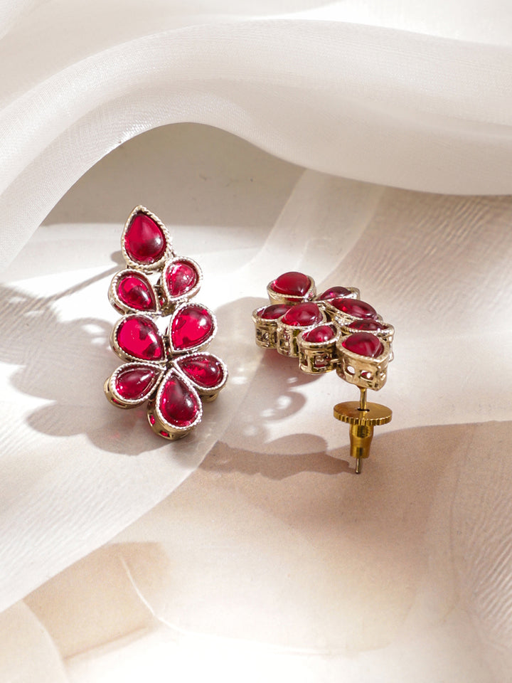 Ruby Pink Necklace Set