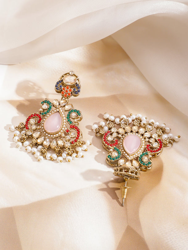 Story of Shades Multicolor Kundan Choker Set