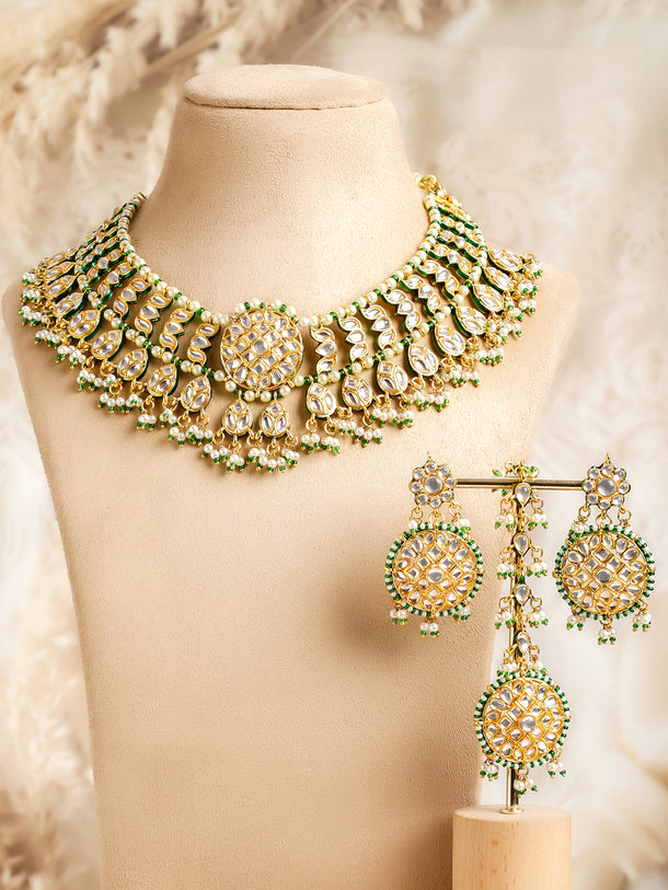 Queen’s Secret Garden Kundan Set