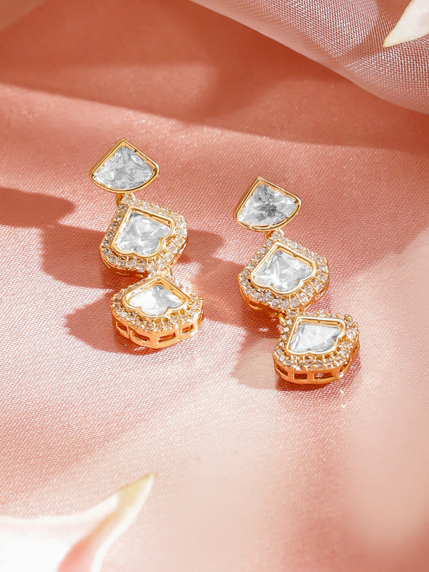 Polki Inspired Kundan Necklace Set