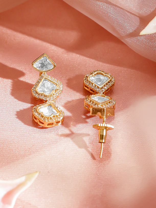 Polki Inspired Kundan Necklace Set