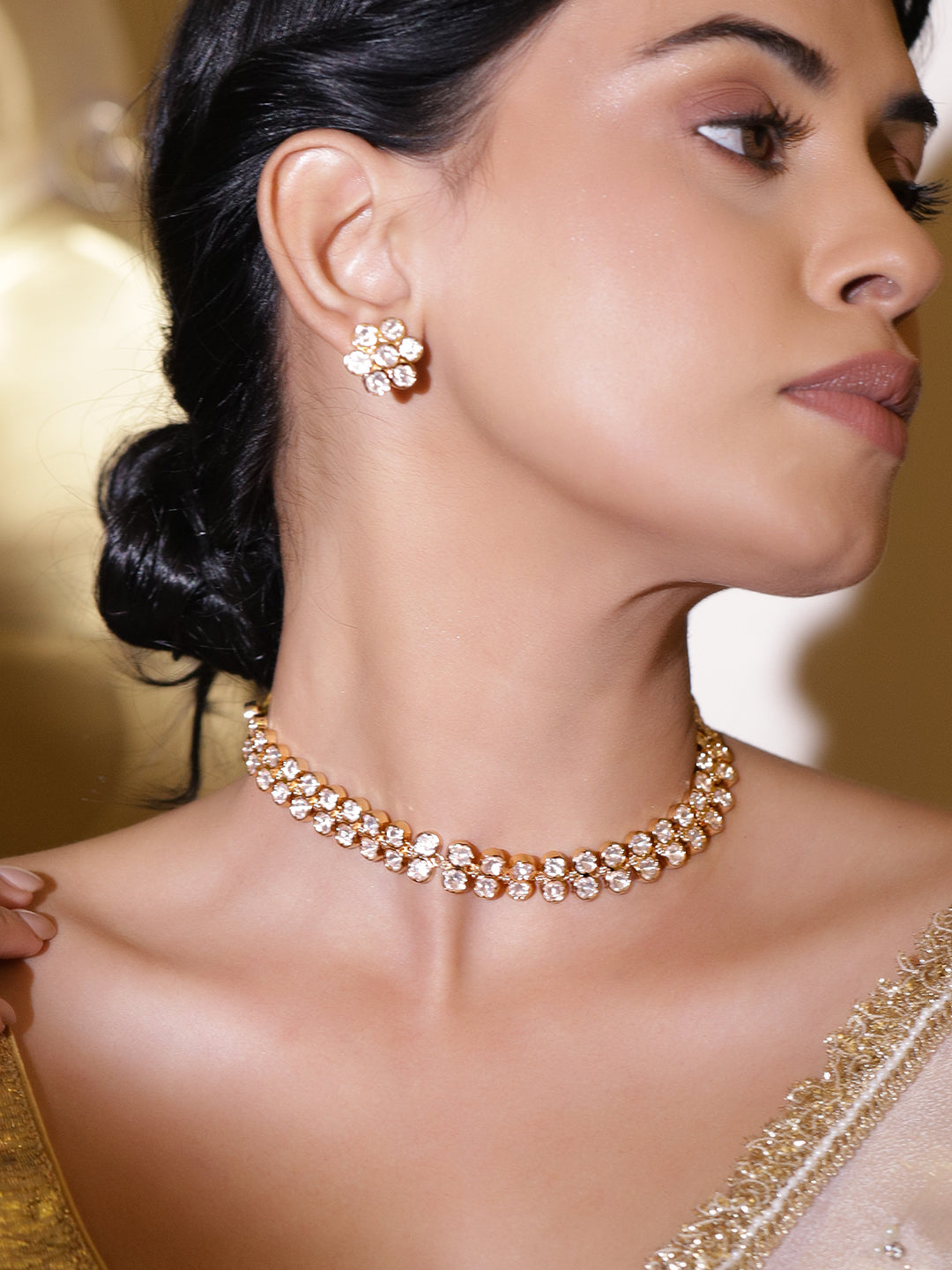 Serenity in Kundan Necklace Set