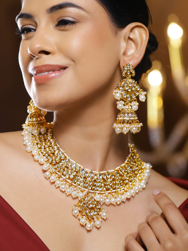 Legacy Luxe Kundan Necklace Set