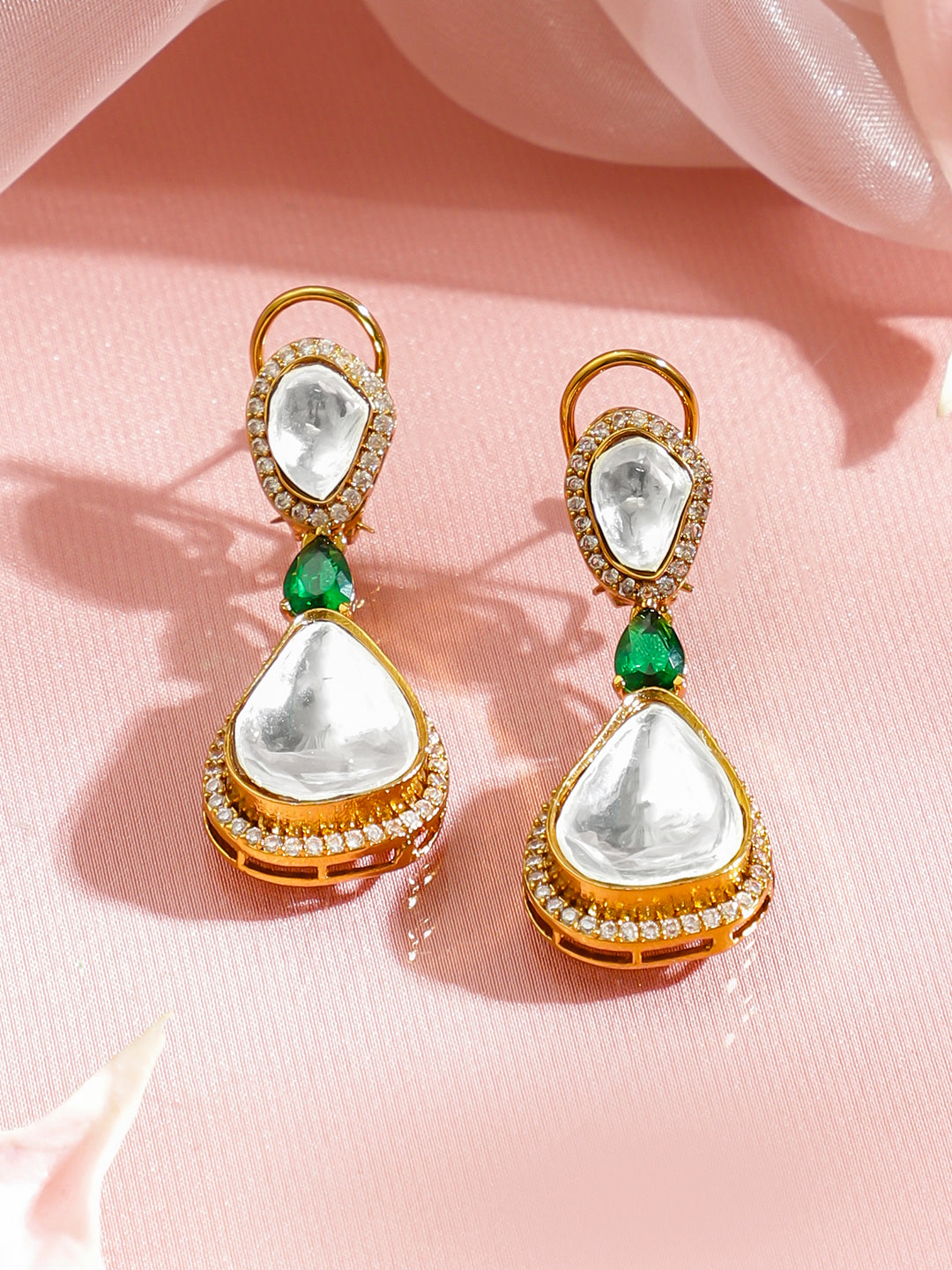 Boho Kundan Glam Necklace Set