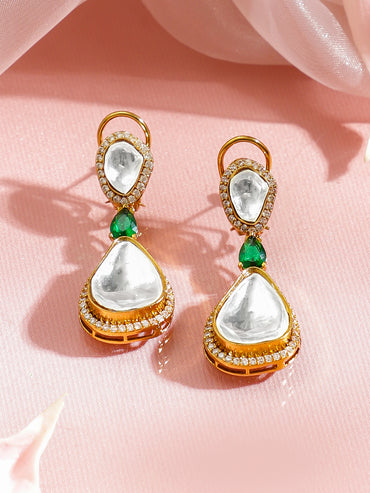 Boho Kundan Glam Necklace Set