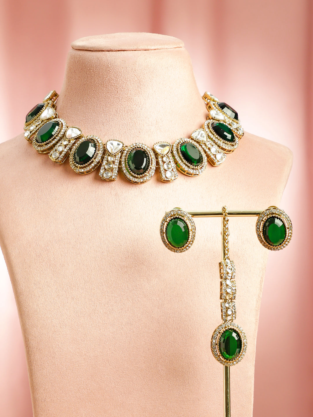Secret of Garden Green Necklace Set