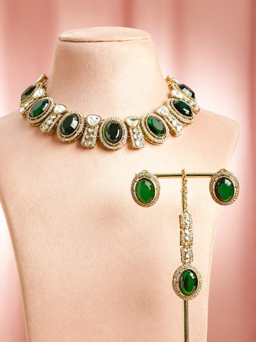 Secret of Garden Green Necklace Set