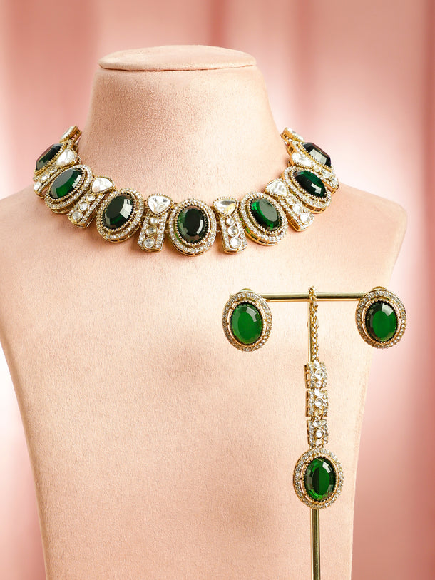 Secret of Garden Green Necklace Set