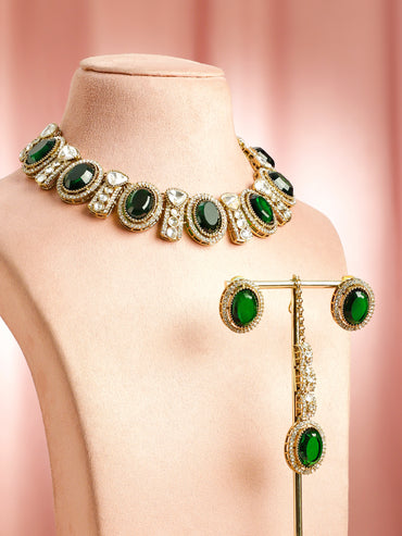 Secret of Garden Green Necklace Set