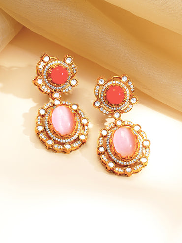 Bridal Statement Multi-Gem Necklace Set