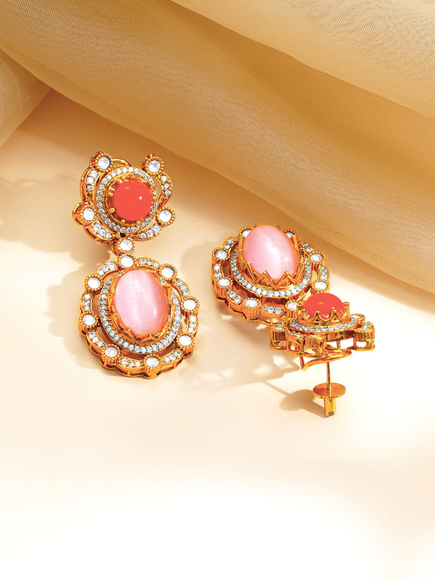Bridal Statement Multi-Gem Necklace Set
