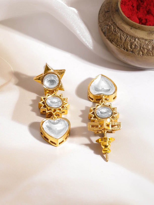 Statement Celestial Kundan Necklace Set