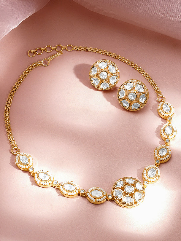 Timeless Kundan Choker Necklace Set