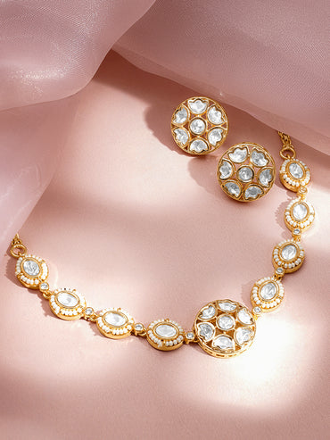 Timeless Kundan Choker Necklace Set