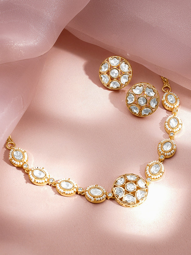 Timeless Kundan Choker Necklace Set
