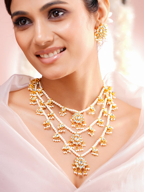 Luxury Pearl Statement Wedding Set