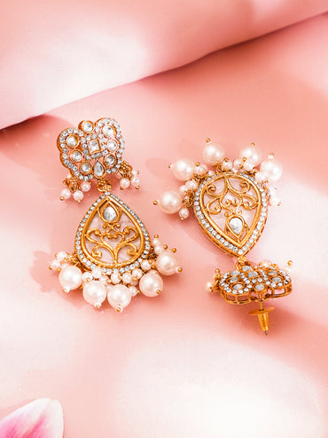 Royal Charm Kundan Statement Set