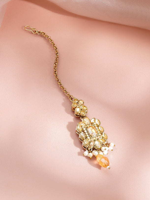 Champagne Dusk Bridal Necklace Set