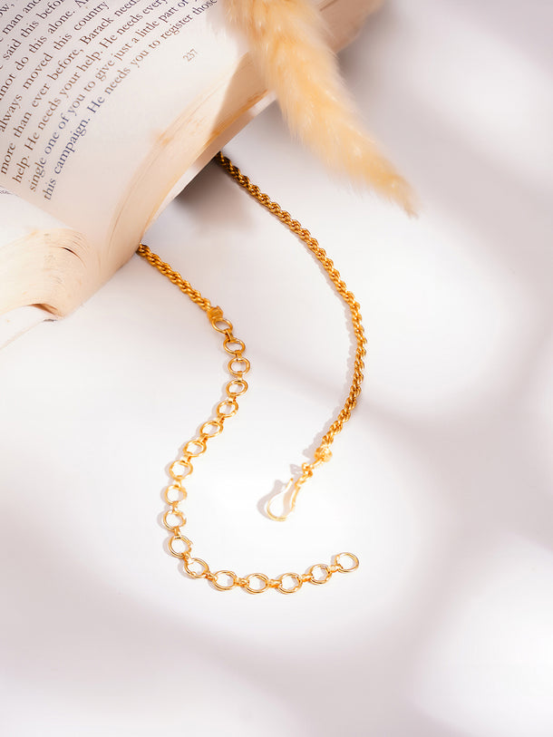 Golden Bird Kundan Statement Pendant