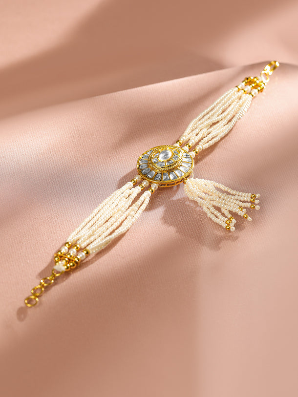 Elite Heirloom Kundan Haathphool