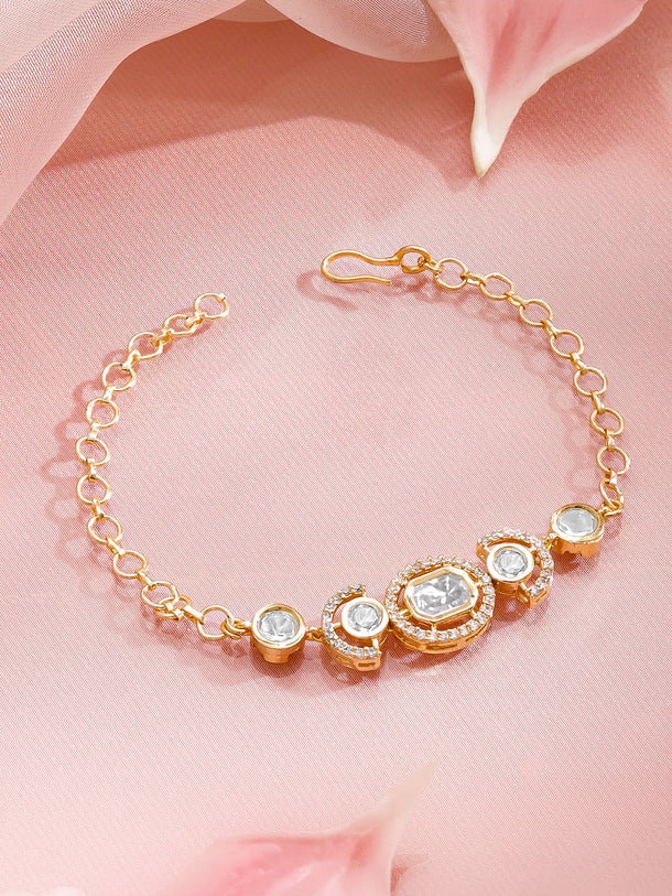Handcrafted Kundan Bracelet