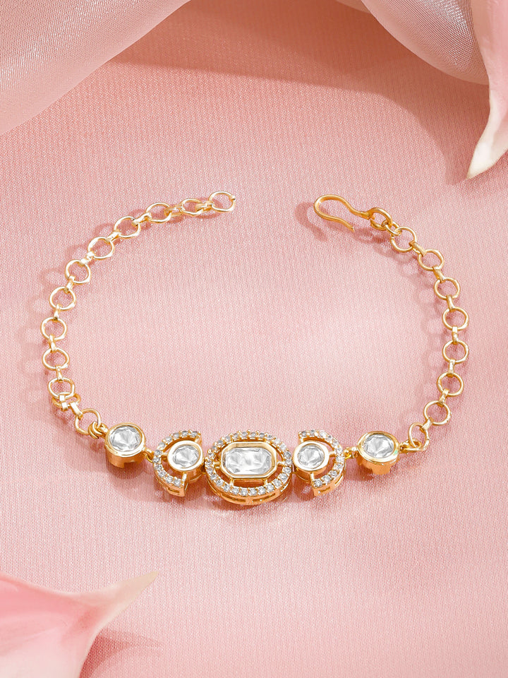 Handcrafted Kundan Bracelet