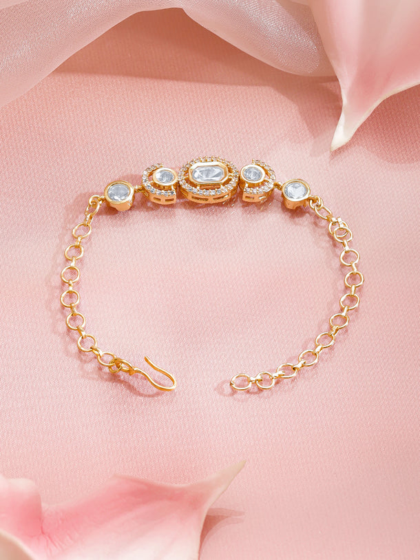 Handcrafted Kundan Bracelet