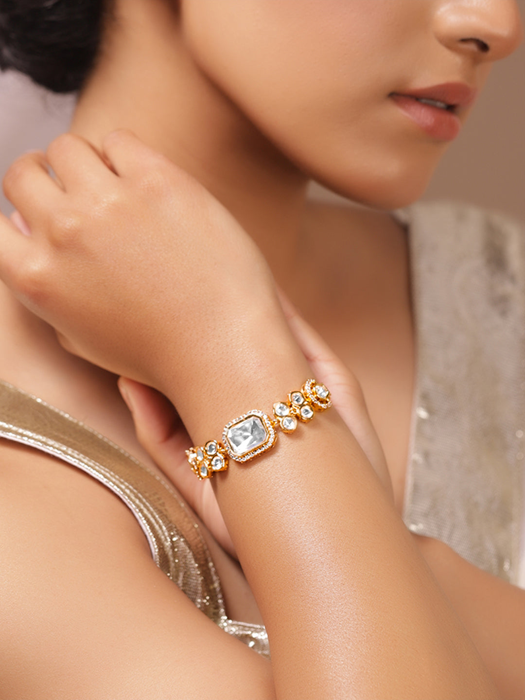 Elite Kundan Bracelet Collection