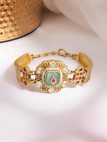 Pastel Luxe Heritage Statement Bracelet