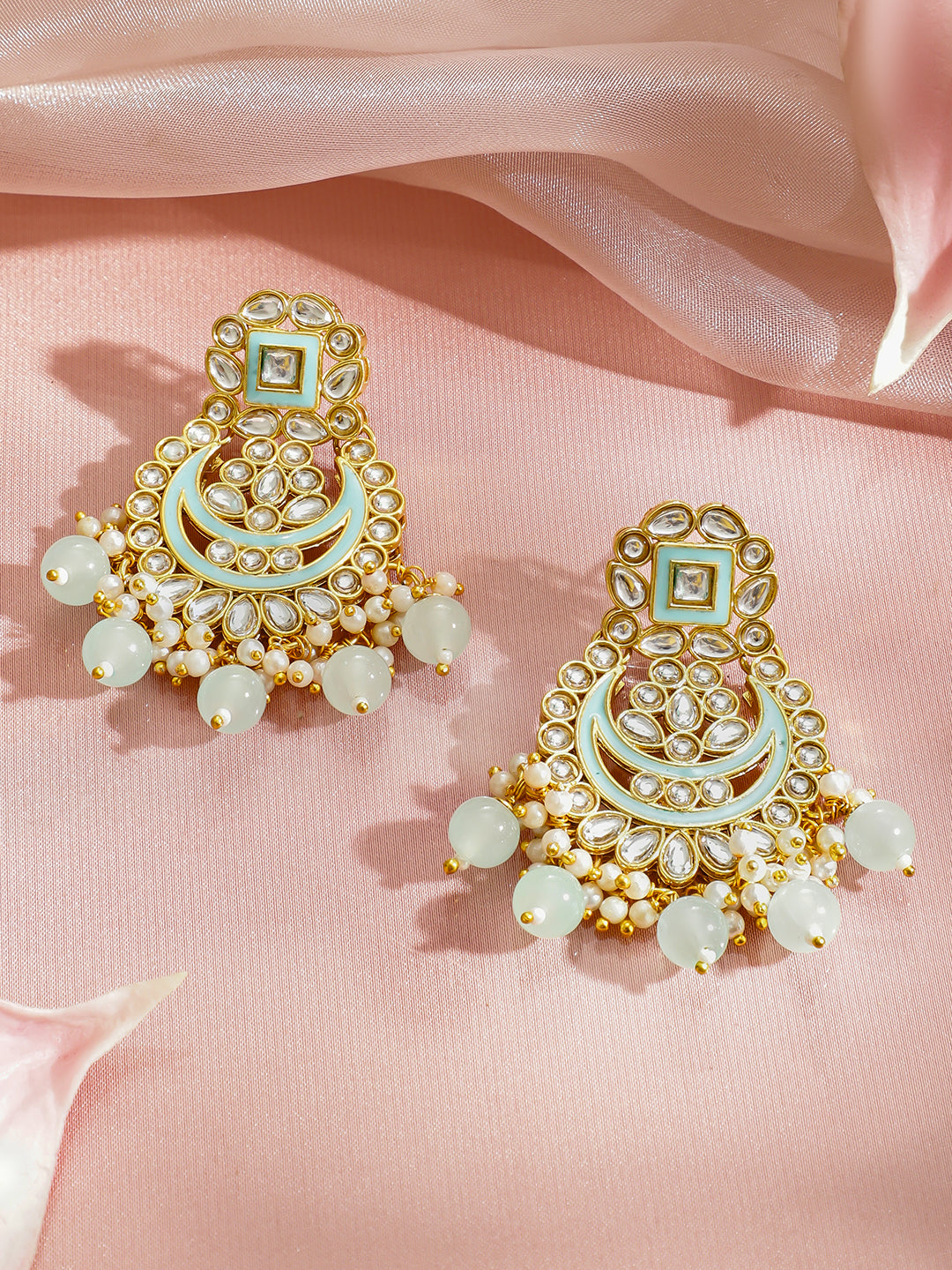 Heritage Charm Mint Green Danglers