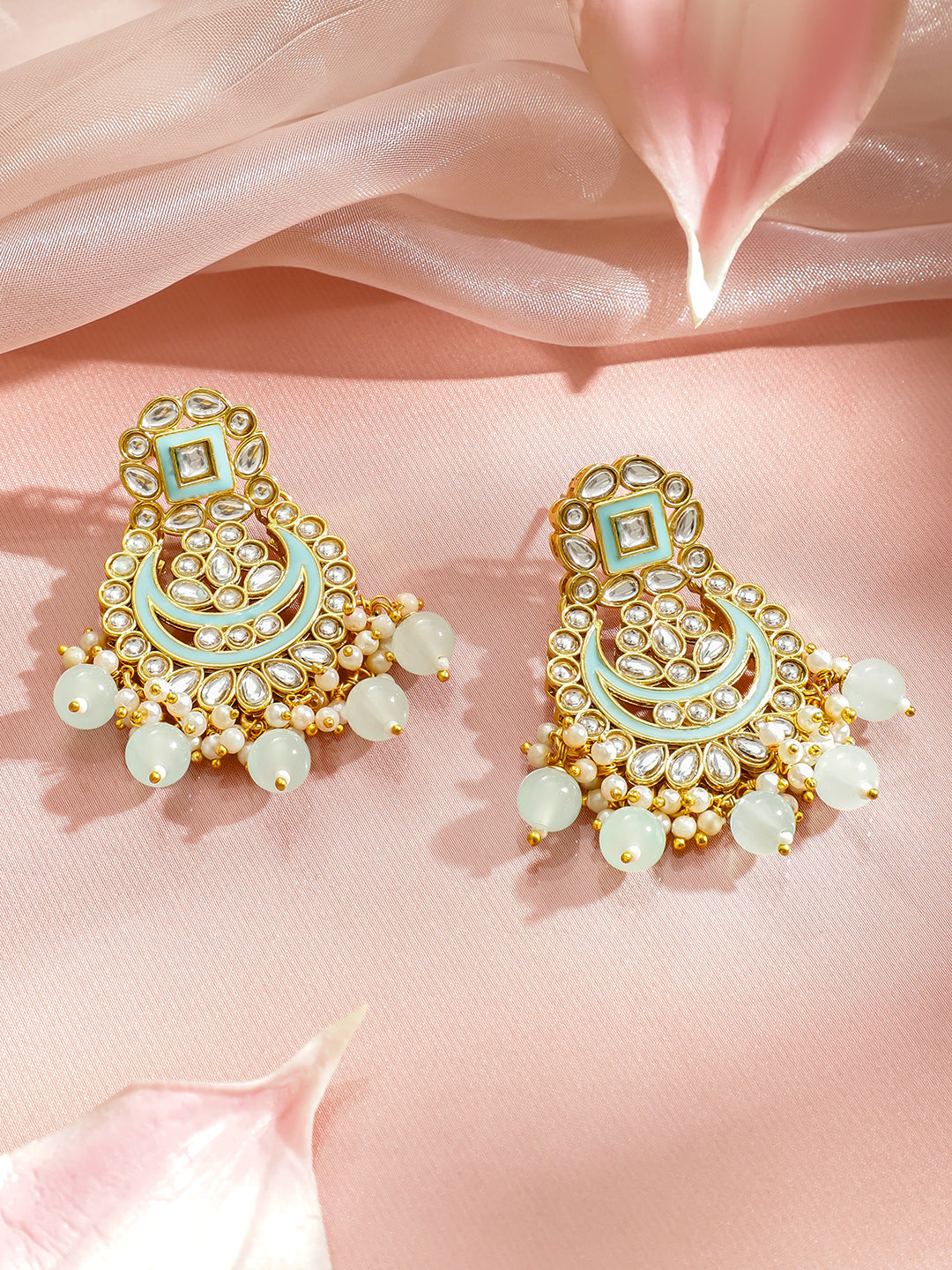 Heritage Charm Mint Green Danglers