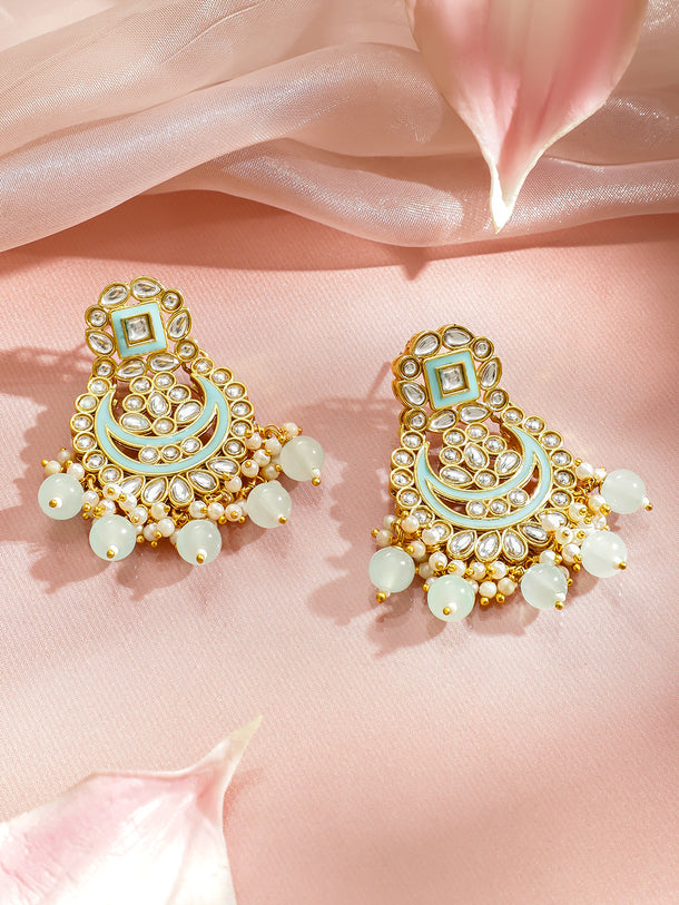 Heritage Charm Mint Green Danglers